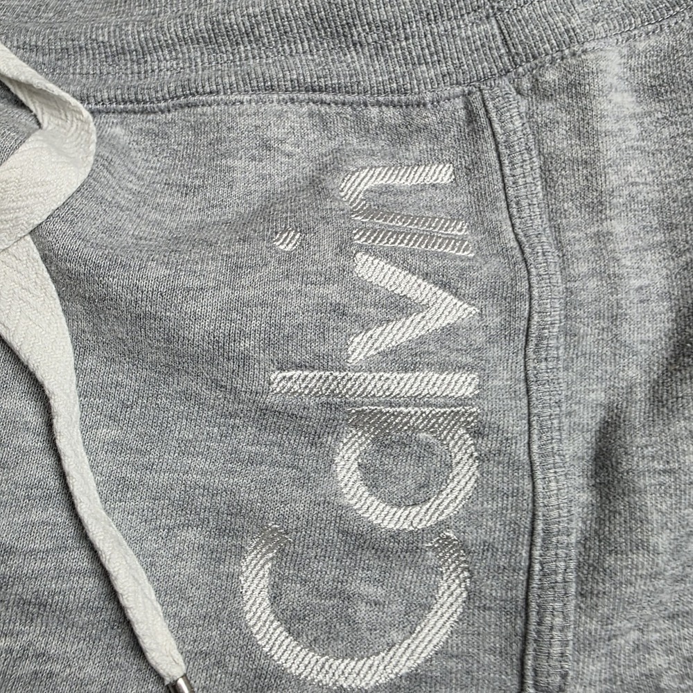 Calvin Klein Performance Women's Quick Dry Logo Cotton Shorts Grey Small - Picture 8 of 9